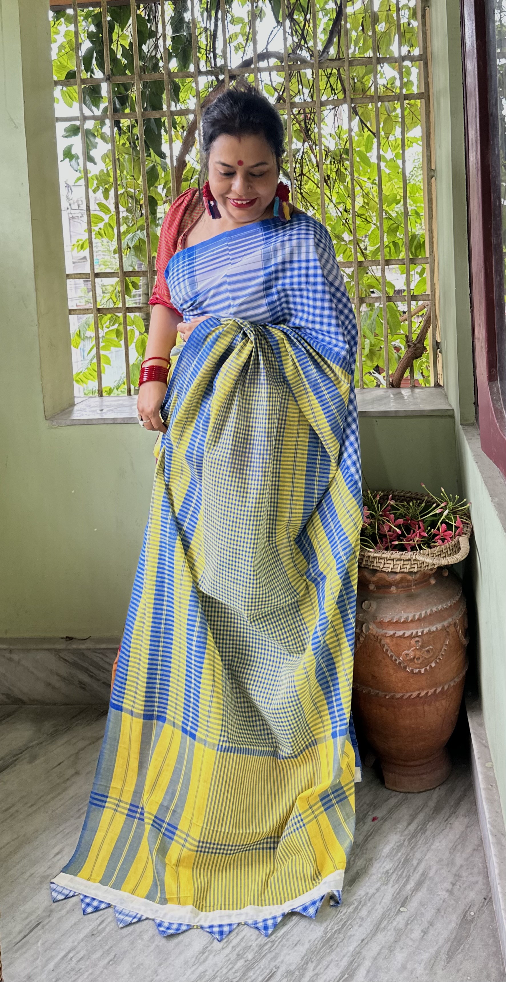 Gamcha Saree Nilambori — photo 3
