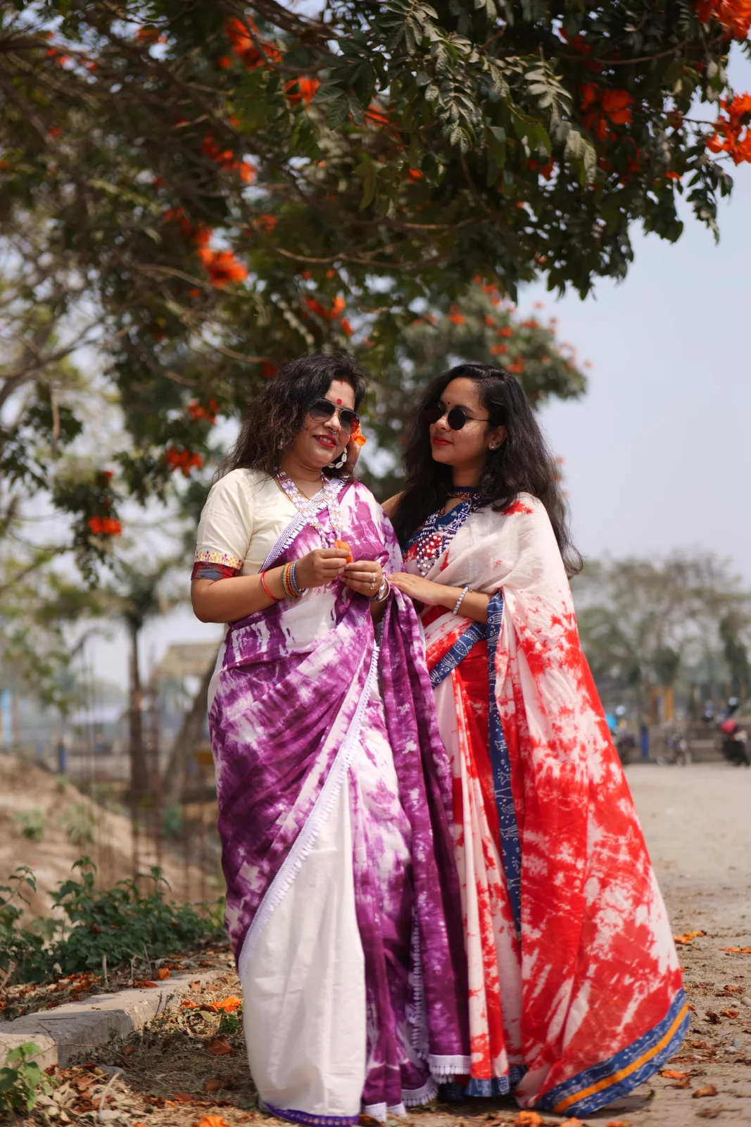Mother-Daughter Festive Combo — Two Generations, One Timeless Tradition