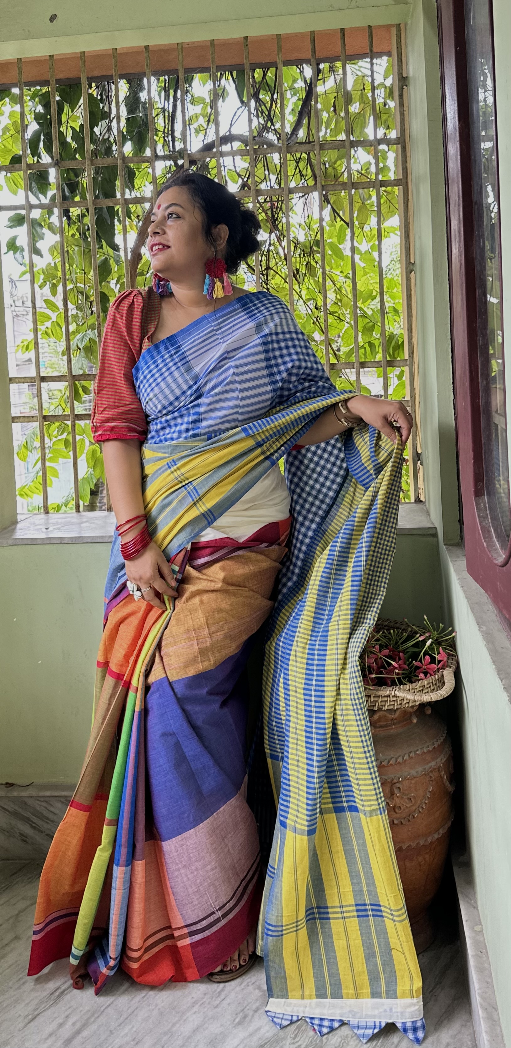 Gamcha Saree Nilambori — photo 2