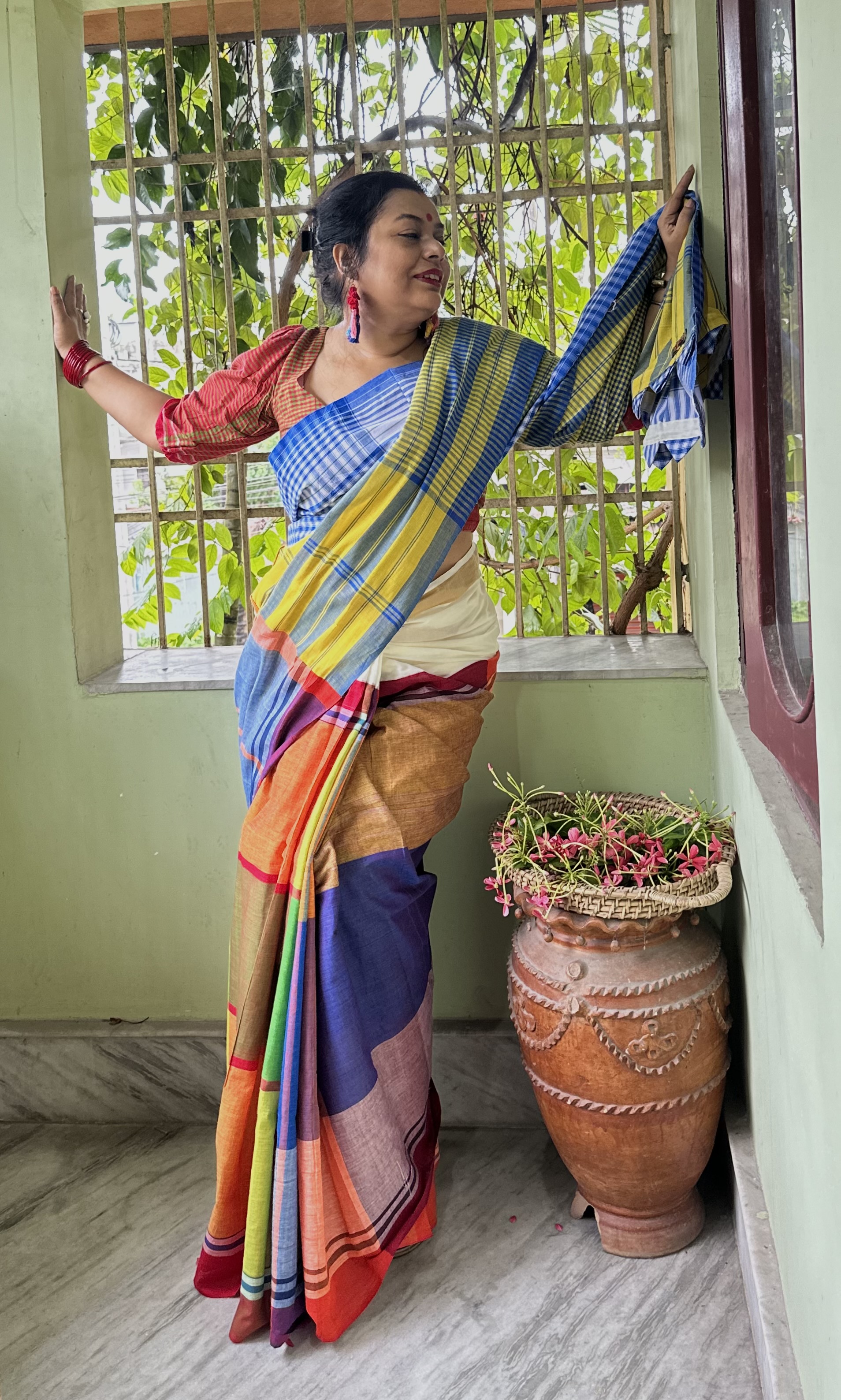 Gamcha Saree Nilambori — photo 11