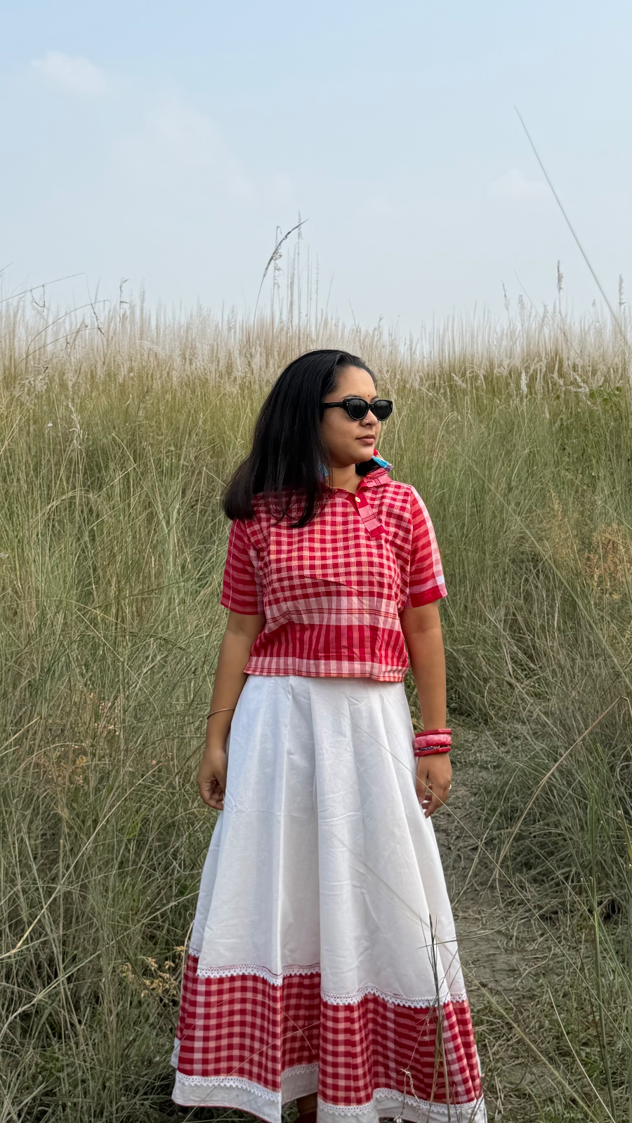Gamcha Skirt Set lalita — photo 7