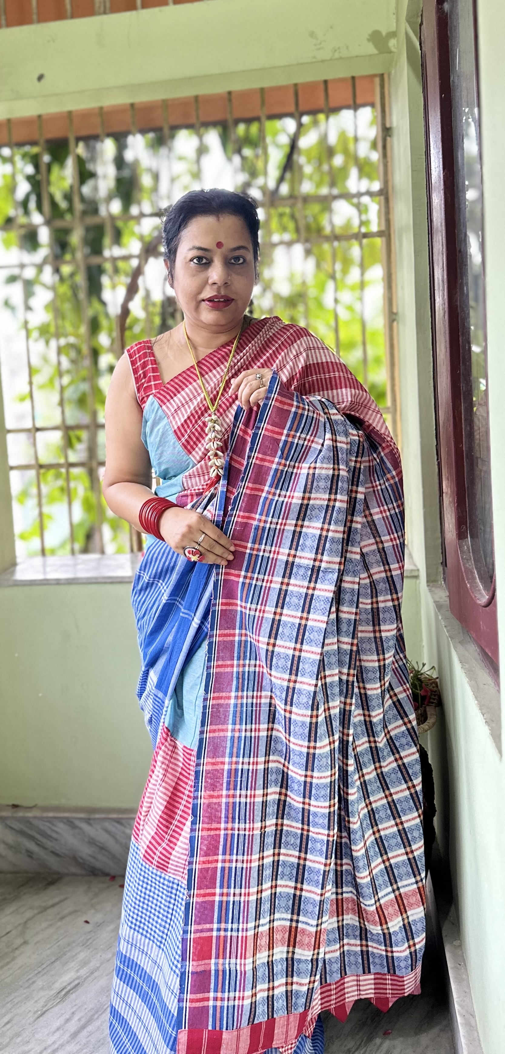 Gamcha saree Asmani — photo 2