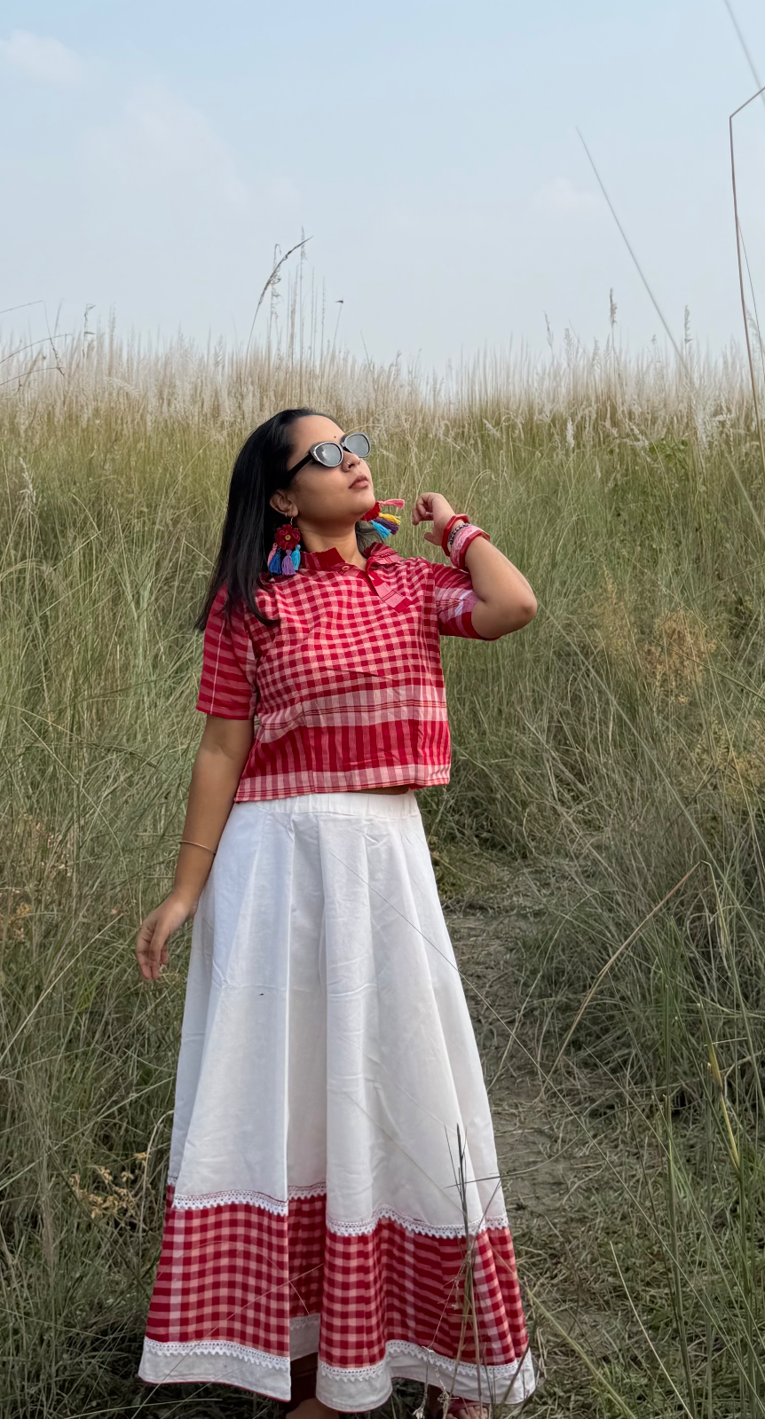 Gamcha Skirt Set lalita — photo 5