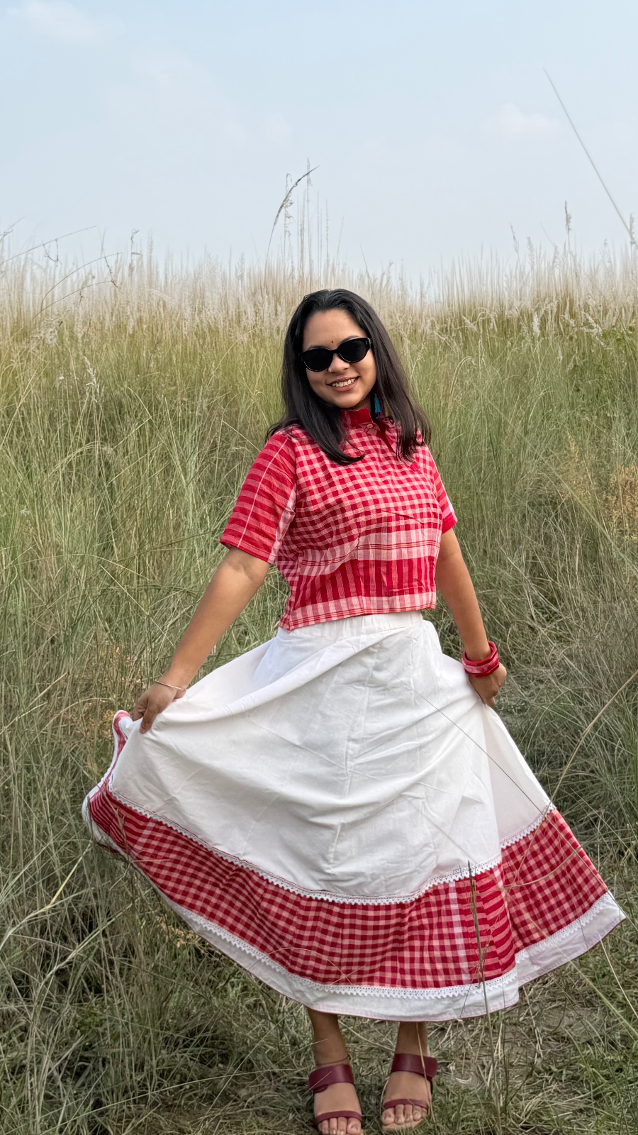Gamcha Skirt Set lalita — photo 2