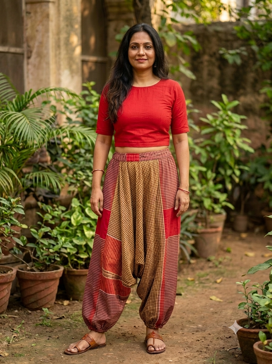 Gamcha Harem Pant — alternate view