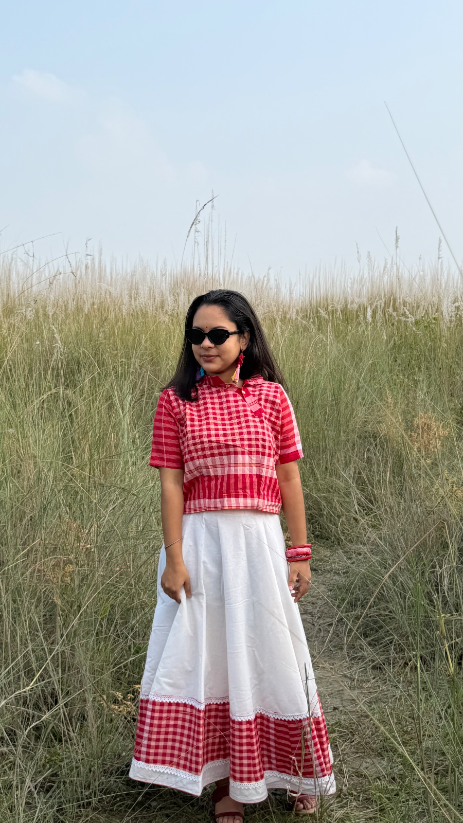 Gamcha Skirt Set lalita — photo 8