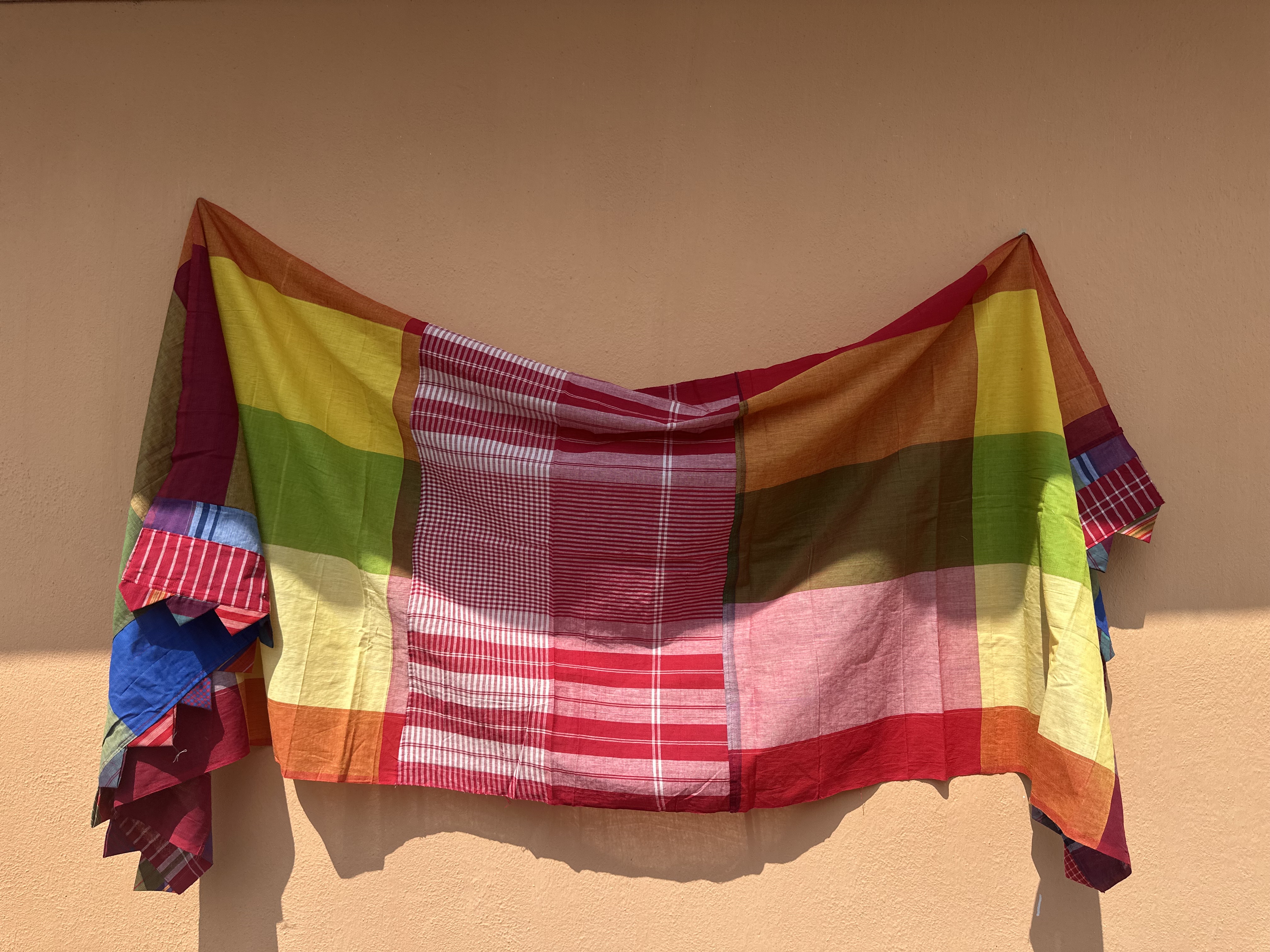 Gamcha Dupatta lila