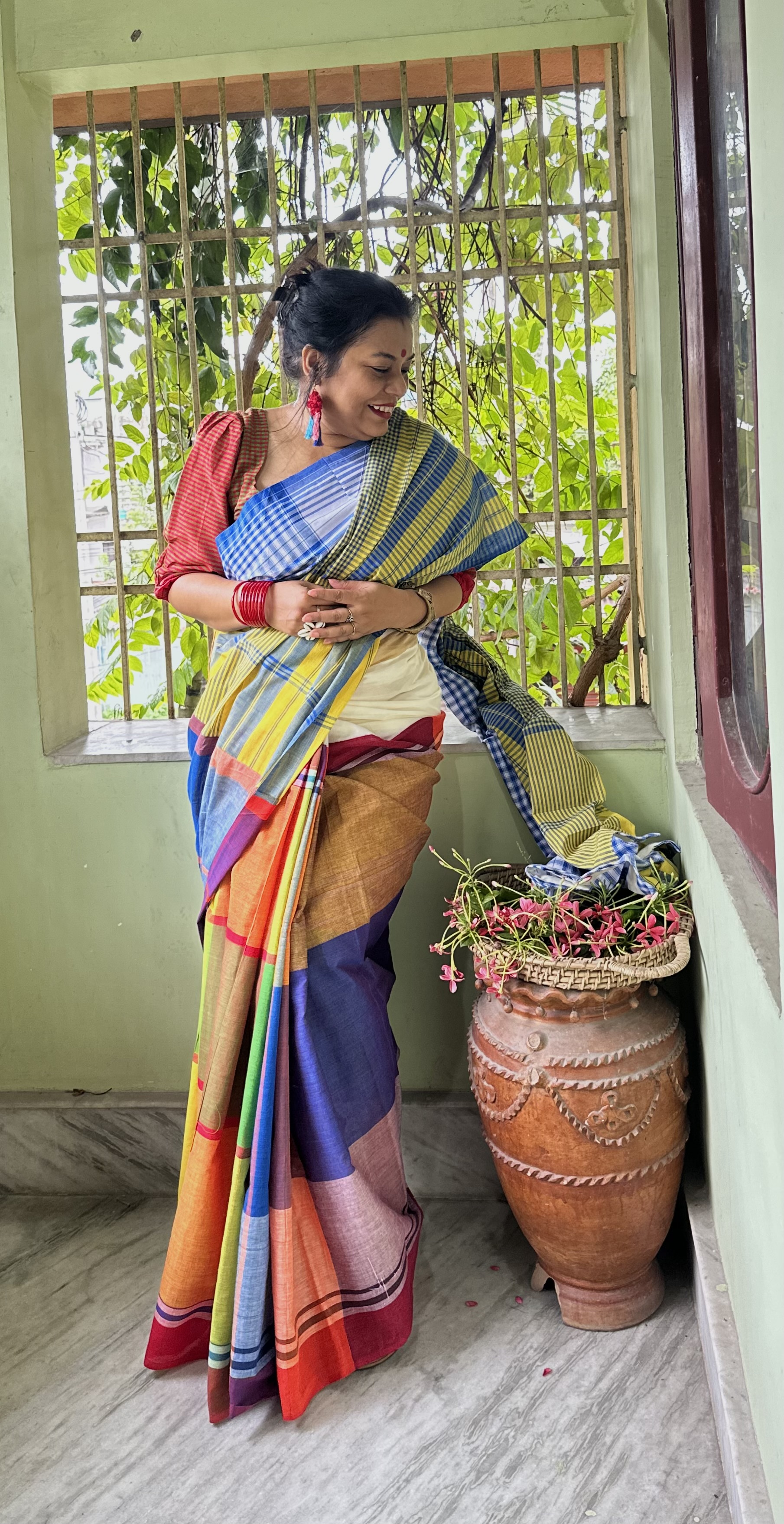 Gamcha Saree Nilambori — photo 5