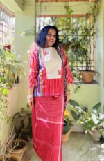 Cotton printed dhoti set - Image 8