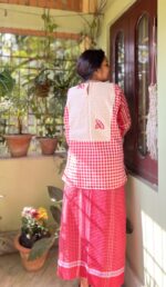 Cotton printed dhoti set - Image 6
