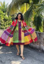 Layered Gamchha Dress