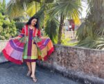 Layered Gamchha Dress - Image 5