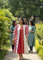 Khadi cotton long Shrug