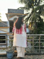Khadi cotton long Shrug - Image 4