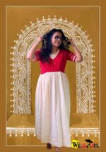 Handloom jamdani and Cotton hakoba Dress