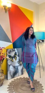 Gamcha Cotton Dhoti Set - Image 2