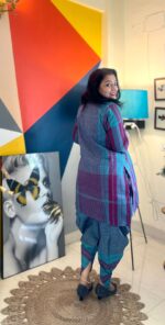 Gamcha Cotton Dhoti Set - Image 3