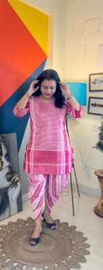 Gamcha Cotton Dhoti Set - Image 4