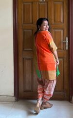Gamcha Cotton Tulip Dhoti Set - Image 3