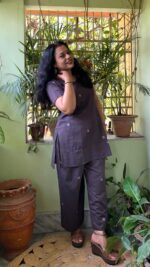 Handloom cotton Coord Set - Image 3