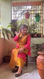 Cotton Wrapped Skirt with Jacket - Image 5