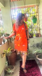 Handloom Short Dress - Image 4