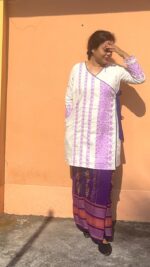 Cotton Handloom wrap jacket - Image 2