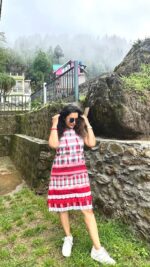 Gamcha Halterneck Dress