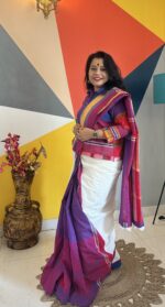 Gamcha Patchwork Saree