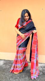Cotton Gamcha Saree Raatkali