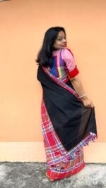 Cotton Gamcha Saree Raatkali - Image 4