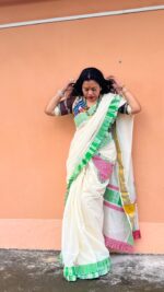 Cotton Pocket Saree - Image 6