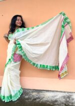 Cotton Pocket Saree - Image 3