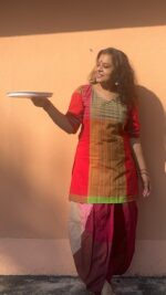 Gamcha Dhoti Set
