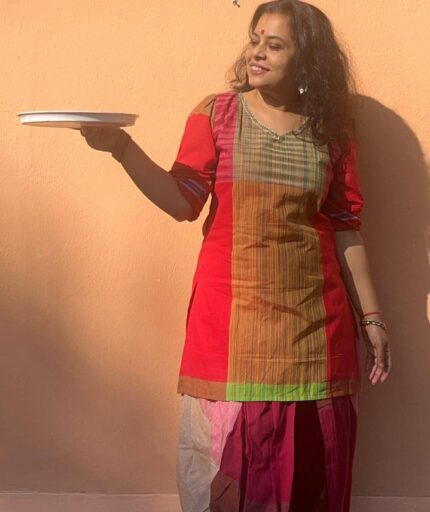Gamcha Dhoti Set