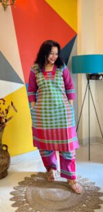 Officewear Gamcha Coord Set - Image 4